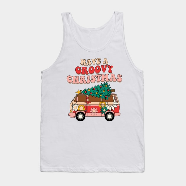 Have Groovy Christmas Tank Top by EliseOB